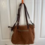 Myra Bag coral leather cowhide crossbody tote bag Pink Photo 4