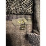 Alala Sleeveless Hoodie Black Gold Zipper Modal Blend Size M Photo 4