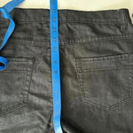 FDJ Women 10 Navy Cotton Dark Denim High Waist Wide Leg Leg Crop Pant Cl… Blue Photo 14