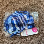 Freya Vibrant Blue and White Bali Bay Triangle Bikini Top Size undefined Photo 9