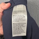 Chicos 0R US 4R Navy Blue Business Casual Leggings Pull On Flat Front Pants NWT Size 4 Photo 4