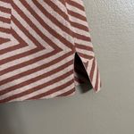 Soft Surroundings Short Sleeves Stripe Sweater with Side Slits Sz S Photo 4