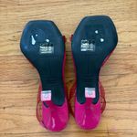 Black Suede Studio Pink Heels Size 8 Photo 3