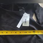 NWT $88 Bloomingdale’s AQUA Cut Out Black Mini Dress Medium Photo 3