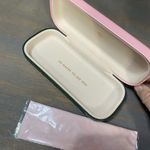 Kate Spade  glasses case, pink, green with new cleaning‎ cloth Photo 1