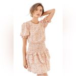 Lulus Multicolour Floral Isn’t She Darling Blush Smocked Mini Dress Medium Photo 2