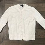 J.Crew White Jackie Cardigan Sz S Photo 0