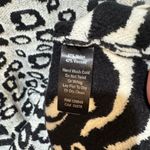 Intermix Black & White Leopard Print ‎ Sweater Sz Small Photo 5