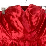 Teeze Me Strapless Red Homecoming Mini Cocktail Homecoming Dress Size 9 Hoco Photo 1
