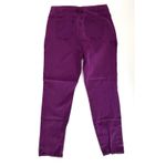 Jaclyn Smith  Mid Rise Tapered Legs Purple Jeans 14 Colored Ankle‎ Casual 90s Photo 6