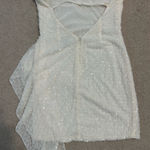 Oh Polly Beautiful Strapless White Dress Photo 5
