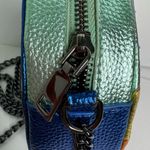 Urban Expression Urban Expressions Rainbow Patchwork Heart Shaped Shoulder Crossbody Bag Photo 5