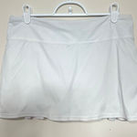 Lululemon Pace Setter Skirt Skort 6 White Photo 0