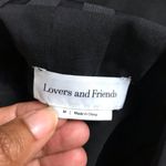 Lovers + Friends  Black/White Pajama Blouse Photo 1
