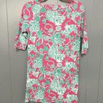 Lilly Pulitzer Cassie Pink Scorpion Bowl Holy Grail Knit Preppy Mini Dress S Photo 0
