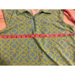 Ickuls Medium Women’s Pullover Shirt Top Tennis Pickleball Casual Blue Green Photo 6