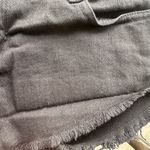 Brandy Melville Cut Off Frayed Hem Denim Jean Shorts in Black Photo 8