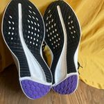 Nike  Cream and Purple Running Shoes Photo 6