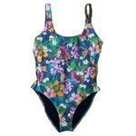 Salt Life  Colorful Floral Tropical Print One-Piece Swimsuit NWT Photo 2