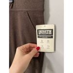 New Duluth Trading Co Women's Natural Cotton Slim Leg Pants, Size XL x 29 Brown Photo 1