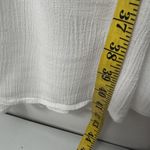 SOLITAIRE SWIM Dress Coverup Boho Embroidered White Tassels Was Festival Gauzy S Photo 7