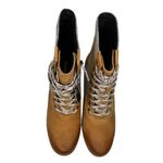 Sorel Lexie Wedge Boots Leather Camel Brown Waterproof Women’s Size 10 Photo 3