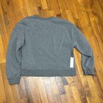 SoulCycle Gray Sweatshirt with Gold Lightning Design Photo 4