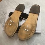 Sam Edelman  Gala Slide Mule Black Suede  Two Strap Flat Slip On Sandals 5 Photo 3