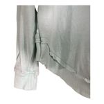 Nash Light Blue Oversized Sweatshirt WOMENS SIZE SMALL/MEDIUM Raw Hem Photo 4