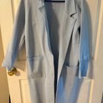 Pale Blue sweater duster Size M Photo 0