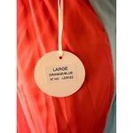 Luxxel Orange & Blue Colorblock Maxi Dress Size Large NWT Photo 4