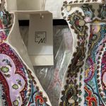 Chic White Paisley Long Sleeve Dress ( not Belt) Photo 14