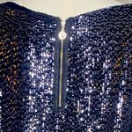 Tory Burch Midnight Blue Monique Sequin Tunic Top Mini Dress!
14 Photo 4