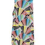 Trina Turk Colorful Fan Pattern Mini Dress 8 Photo 0