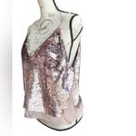 Free People Intimately Free Swinging Surpice pink sequin cami lace trim Photo 5