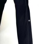 Lululemon Groove Skinny Reversible Black Quilted Waistband Leggings 2 Photo 2