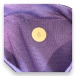 Lululemon  Leggings Women's Size 6 Purple Cropped Animal Print Activewear Workout Photo 3