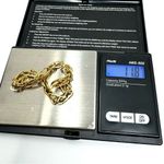 Solid 18K yellow gold interlocking bracelet, 11.8g Photo 10