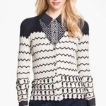 Tory Burch Silk Striped Sweater Size XS Photo 0