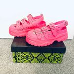 Cape Robbin Pink Buckle Cape Robin Platform Sandals Photo 2