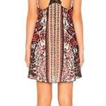 Free People  Gold Sequin Mini Dress Sleeveless V-Neck Photo 1