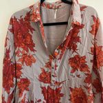 Free People Shake It Mini Dress | Floral Boho Mini Swing Dress Photo 4