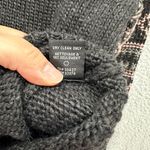 Ella Moss sweater women small gray nordic fair isle chunky knit alpaca wool cozy Photo 5