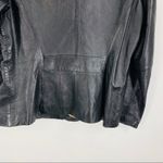 wilson's leather  Black Blazer Sz Medium Photo 5