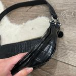 Urban Outfitters Black Crocodile Mini Embossed Shoulder Bag Photo 3