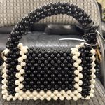 Kate Spade  Black and White Beaded Mini Bag Photo 1