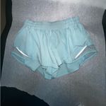 Lululemon  hotty hot shorts size 8 low rise 2.5” blue Photo 4