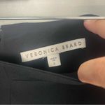 Veronica Beard  Zip Back Scuba Pants in black size 0 Photo 4