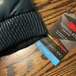 Bod & Christensen leather puffer jacket Blue Photo 4