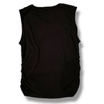 Birdie & Bette Cut Out Tank Top Black Stretchy Ribbed Size XL Photo 3